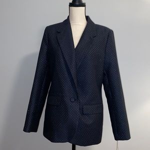 Navy & Gold Blazer